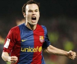 Andres Iniesta päästev löök viis Barca Meistrite Liiga finaali. Foto: www.ecalcioblog.it