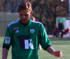 Janar Toomet lõi oma karjääri ühe lihtsaima värava. Foto: Catherine Kõrtsmik (arhiiv)