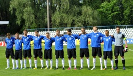 Mullu valikmänge pidanud U-21 koondisest pääseb vanusepiirangu tõttu Peterburisse vaid teatud osa. Foto: Brit Maria Tael