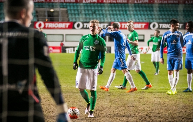 0:0 kohtumises eksis Markus Jürgenson penaltil. Foto: Jana Pipar
