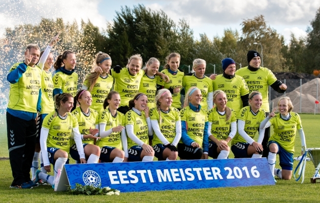 Pärnu JK - Eesti Meister 2016. Foto: Johannes Paul Tamm / EJL