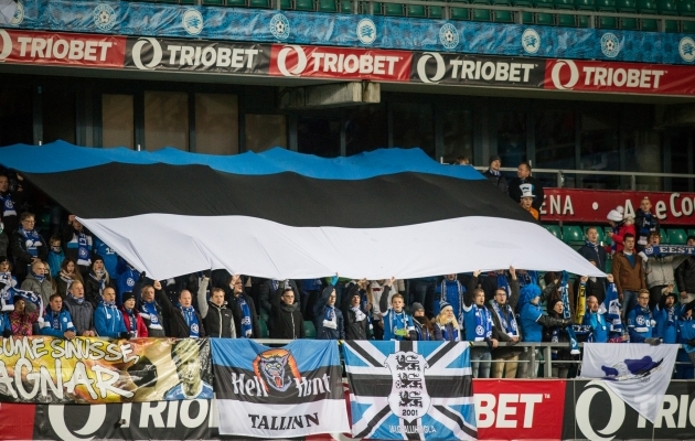 Eesti vajab põhimõttelistes vastasseisudes oma fännide toetust. Foto: Brit Maria Tael