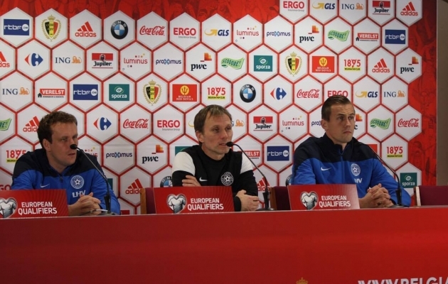 Vassiljev: kõik teavad, kes on homme favoriit  (Aksalu on Belgia ründajateks valmis) 