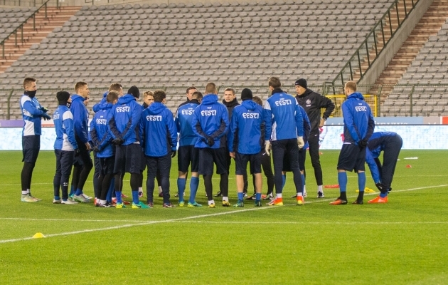 Eesti algkoosseis on selline, nagu Soccernet ennustas