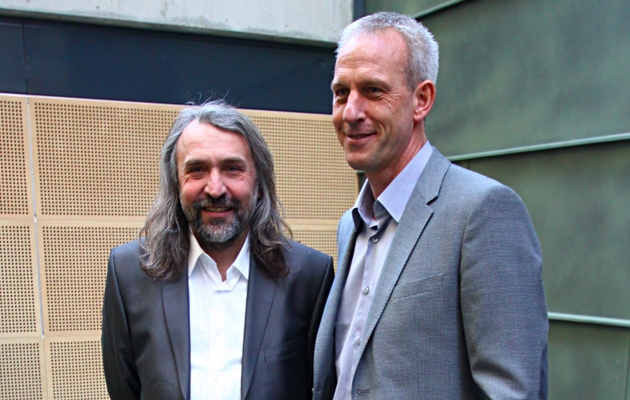 Aivar Pohlak ja Arno Pijpers 2012. aastal. Foto: Hendrik Osula
