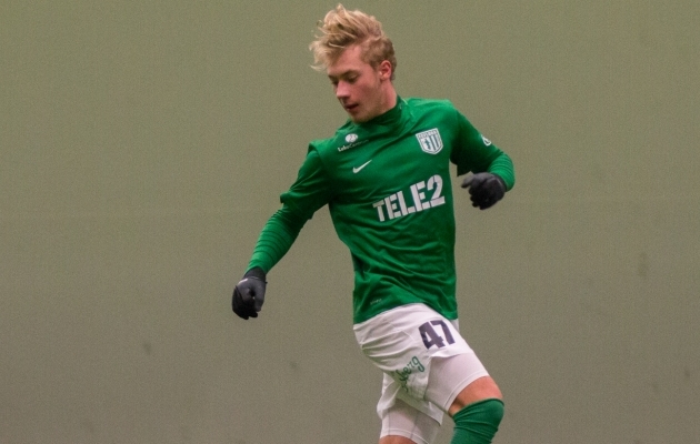 Teiste seas oli t&auml;pne aasta tagasi Flora esindusmeeskonda murdnud, kuid hooaja keskel karj&auml;&auml;ri l&otilde;petanud Pavel Fedorenko. Foto: Brit Maria Tael