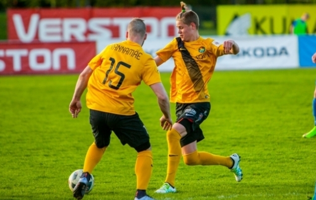 Mario Kuokkanen (paremal) debüteeris Premium liigas kõigest 16-aastasena. Foto: Gertrud Alatare