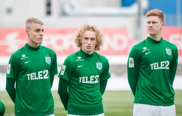 Rauno Alliku on Flora üks vanemaid mängijaid. Kas nooremad mehed tema kõrval veavad välja? Foto: Brit Maria Tael