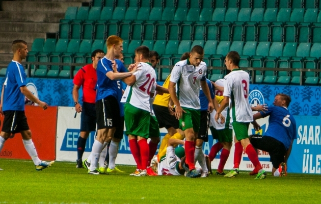 U-17 koondis võitis Bulgaariat penaltitega