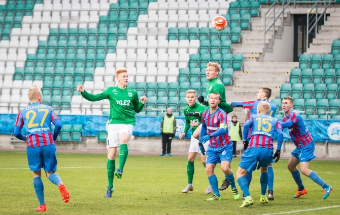 Levadia ja Flora said kindlad võidud