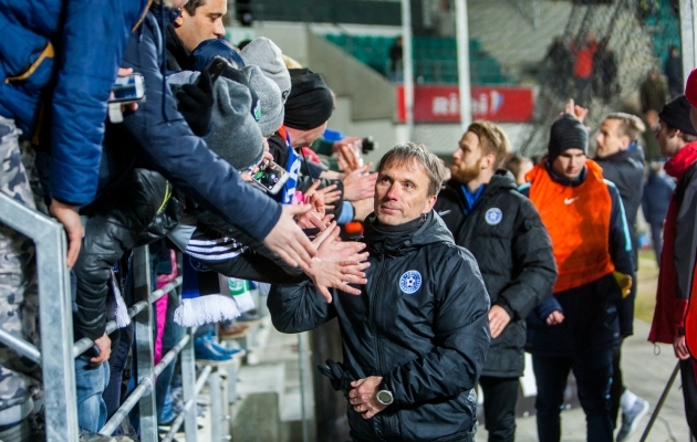 Martin Reim on Eesti koondist FIFA edetabelis tublisti tõstnud. Foto: Gertrud Alatare