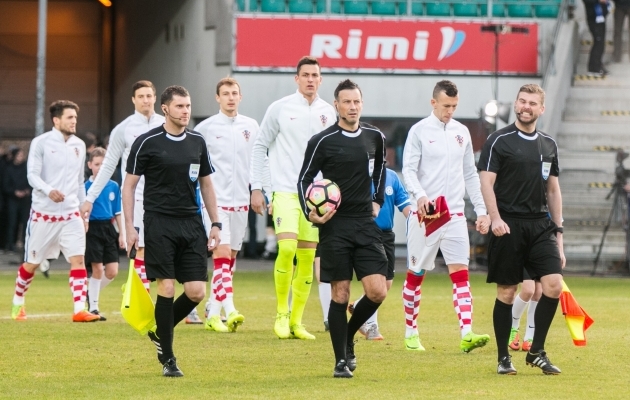 Eesti – Belgia mäng on reedesele kohtunikule teiseks valikmänguks