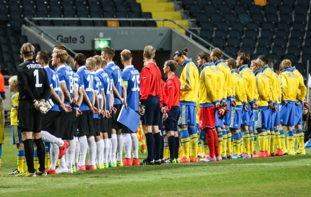 Aasta esimeseks suureks jalgpallisündmuseks on Rootsi - Eesti maavõistlus. Foto: Jana Pipar