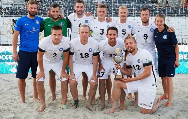 Foto: Estonian Beach Soccer National Teami Facebook