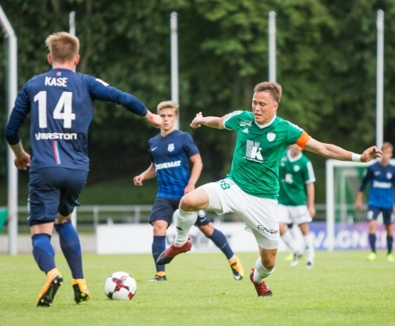 Paide 94 sekundi fiasko aitas Levadia karikas edasi