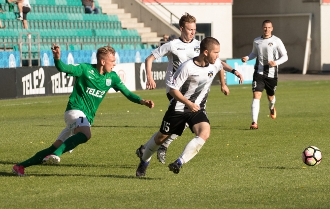 Flora võitis napilt, Kalju suurelt