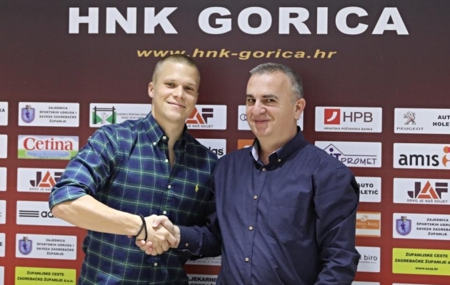 Henrik Ojamaa on varem tulnud Poola meistriks. Nüüd on tal ka Horvaatia esiliiga kuldmedal. Foto: HNK Gorica