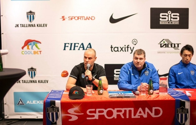 Fotod: Kalev esitles oma meeskonda