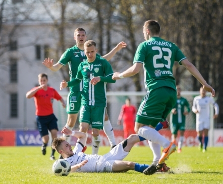 Levadia pani Tammeka ilusale seeriale punkti ja jätkab liidrina  (vaata galeriid!) 