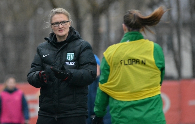 Aleksandra Ševoldajeva on oma naiskonna tänavu kahel korral Pärnu vastu juba võidule tüürinud. Foto: Liisi Troska