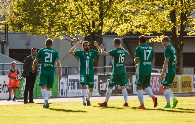 Video: Levadia lõpetas Kalevi hea seeria kindlalt