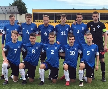 Eesti U17 eksis penaltil ja Läti käest tuli napp kaotus