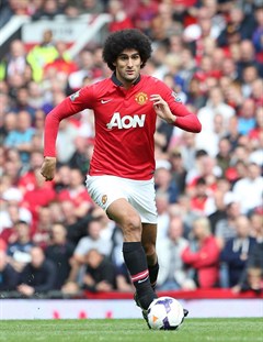 Marouane Fellaini polnud see mees, keda United vajas. Foto: manutd.com