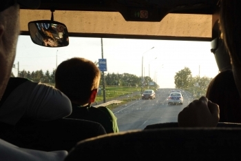 Transi buss sattus avariisse