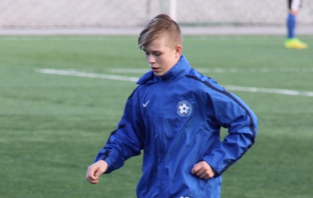 Eesti U-16 koondises mängib Schjönning-Larsen