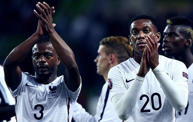 Patrice Evra jaoks on tegu ilmselt viimase, Anthony Martiali jaoks esimese suurturniiriga. Foto: soccerbox.com