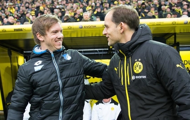 Julian Nagelsmann ja Thomas Tuchel. Foto: focus.de