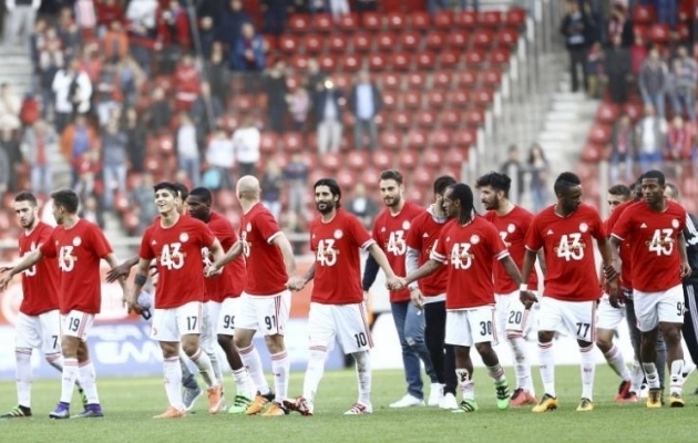 Olympiakos kindlustas 43. Kreeka liiga tiitli juba selle aasta veebruaris. Foto: goaloo.com