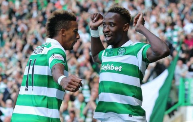 Moussa Dembele oli hiljutises Glasgow derbis mees teiselt planeedilt: Foto: fourfourtwo.com