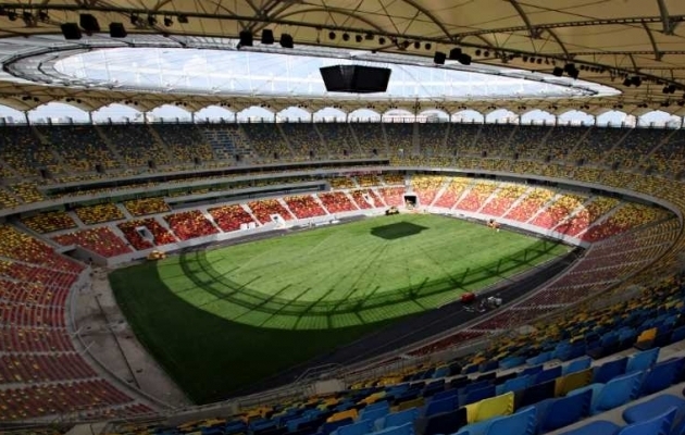 Enam kui 55 000 inimest mahutav Bukaresti Steaua kodustaadion. Foto: skyscrapercity.com