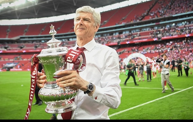 Wenger on asju v&otilde;itnud, aga n&uuml;&uuml;d on m&otilde;ttekoht. Foto: Arsenali koduleht