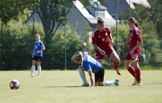 Kaks korda juhtima läinud U-19 vandus lätlannadele alla