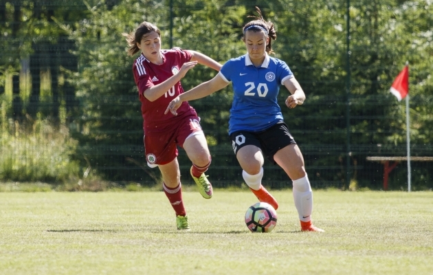 Video: neidude U-19 koondis mängis kaks korda eduseisu maha