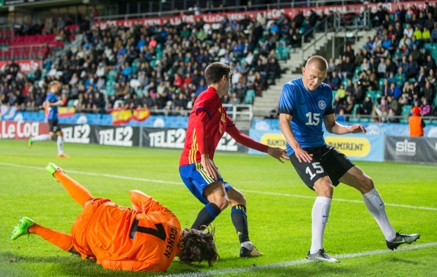 Videod: Sinjavski virutas Hispaaniale tahanurka, ent hispaanlased ei jäänud väravate iluga alla