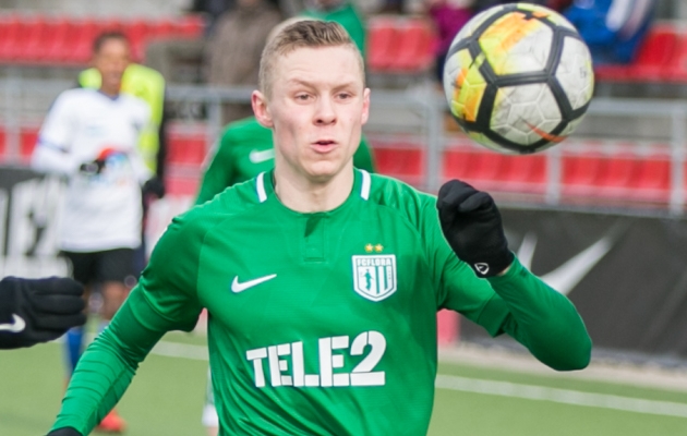 Markus Poom andis enim t&auml;pseid s&ouml;&ouml;te vastase karistusalasse. Foto: Brit Maria Tael