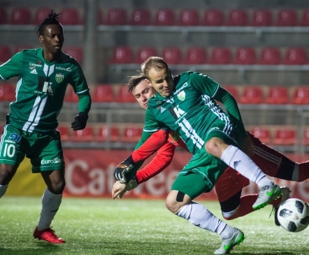 Supervahetuse Gando iluvärav tõi Levadia rongi alt välja  (vaata galeriid!) 