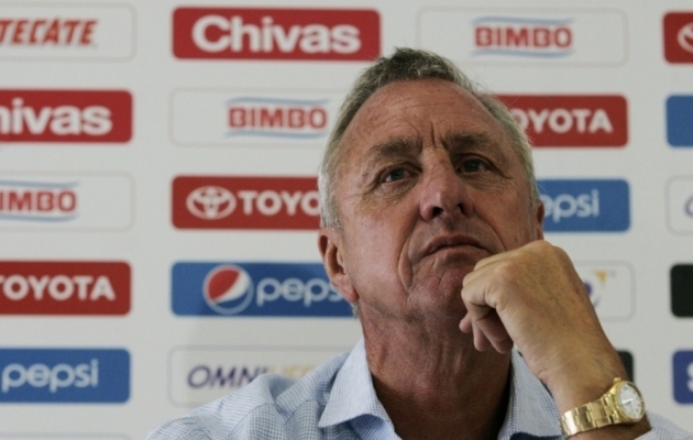 Cruyff on kolmel hooajal juhendanud Ajaxit ja koguni kaheksal Barcelonat. Foto: ibtimes.co.uk