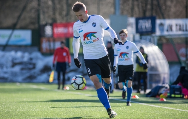 Andre J&auml;rva triblas ennast vooru parimaks m&auml;ngijaks. Foto: Jana Pipar / EJL