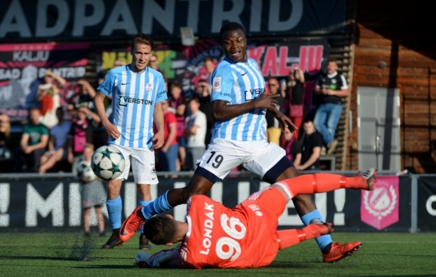 Samson Iyede liikus Taanist edasi Belgiasse. Foto: Liisi Troska