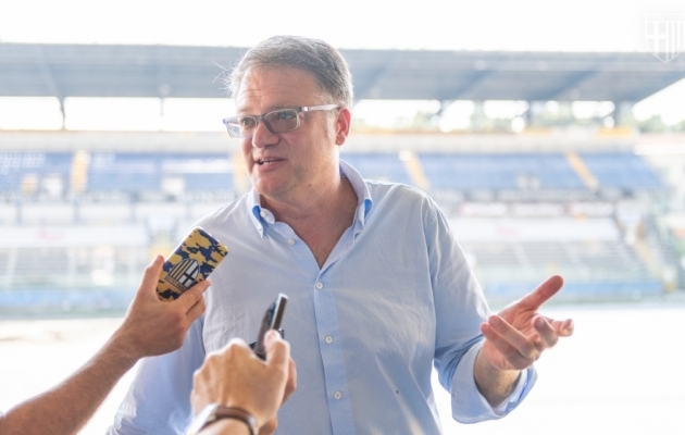 Stefano Perrone. Foto: parmacalcio1913.com