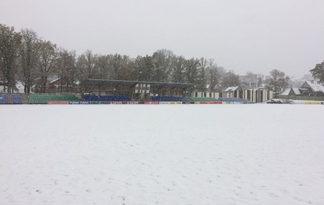 Tänane lumine Viljandi. Foto: JK Tulevik
