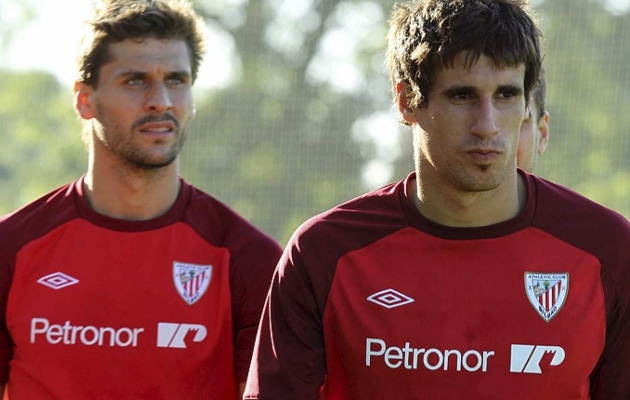 Fernando Llorente ja Javi Martinez. Foto: rtve.es