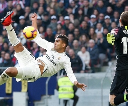 Võimsas hoos Real surus Atletico nende enda kodus vastu muru