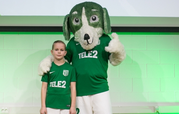 Galerii: Flora esitles meeskonda ja uut maskotti