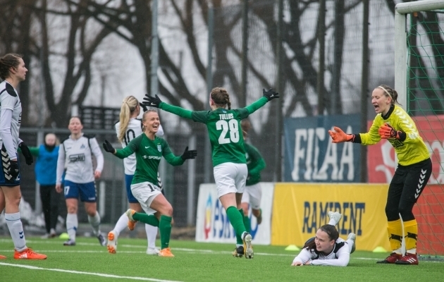 VAATA JÄRELE: Flora näppas tänu eelviimase minuti penaltile Pärnu eest superkarika