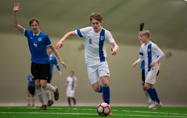 U16 koondis jäi napilt alla Lõuna-Soomele